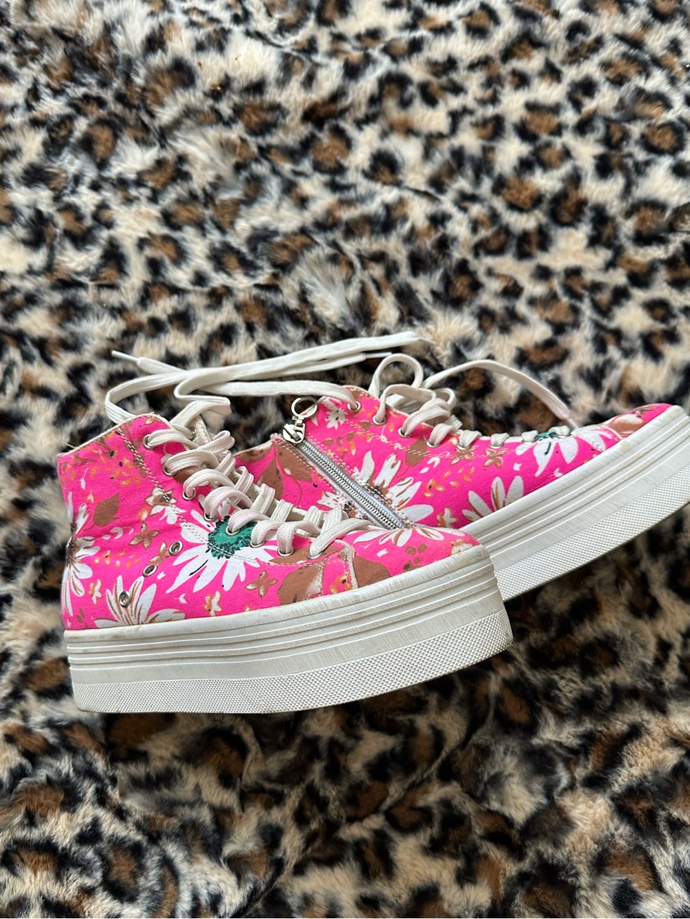 Fitflop x Gold & Gold Platform Hightops